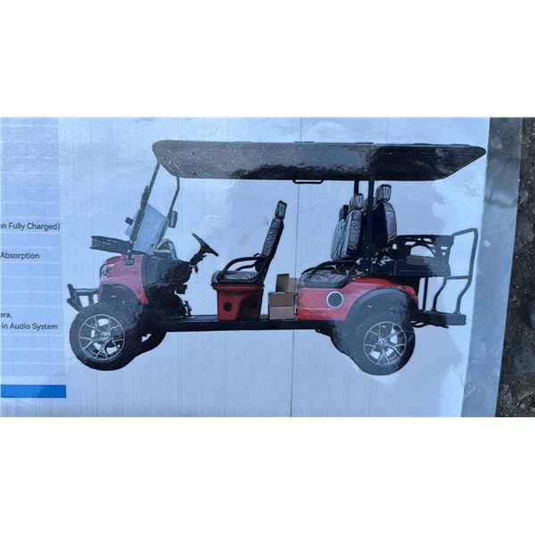 *NEW* GC42S OFF-ROAD REAR-WHEEL DRIVE GOLF CART - 4000W AC MOTOR/MAX SPEED 34KM
