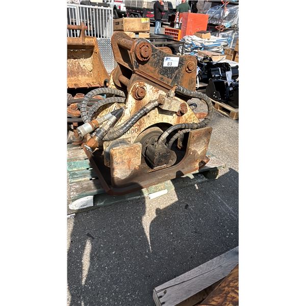 ACCURATE VIBRATORY PLATE COMPACTOR ATTACHMENT