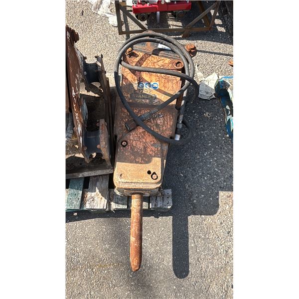 STANLEY HYDRAULIC BREAKER ATTACHMENT