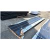 Image 1 : STACK OF 12' X 36.5" CORRUGATED STEEL SHEETS