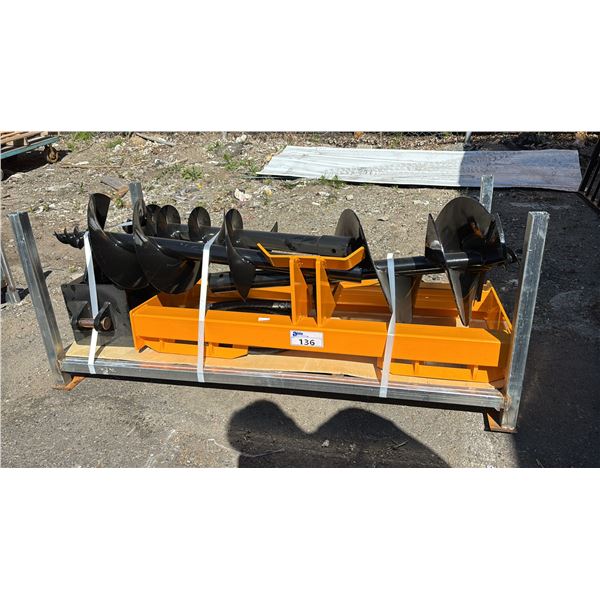 *NEW* GIYI SKID STEER AUGER ATTACHMENT