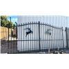 Image 1 : *NEW* ALUMINUM DEER MOTIF DRIVEWAY GATES