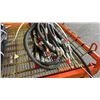 Image 2 : BUNDLE OF HIGH-PRESSURE MINI EXCAVATOR HYDRAULIC HOSES