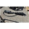 Image 2 : *NEW* AGROTK MINI EXCAVATOR 20CM AUGER ATTACHMENT