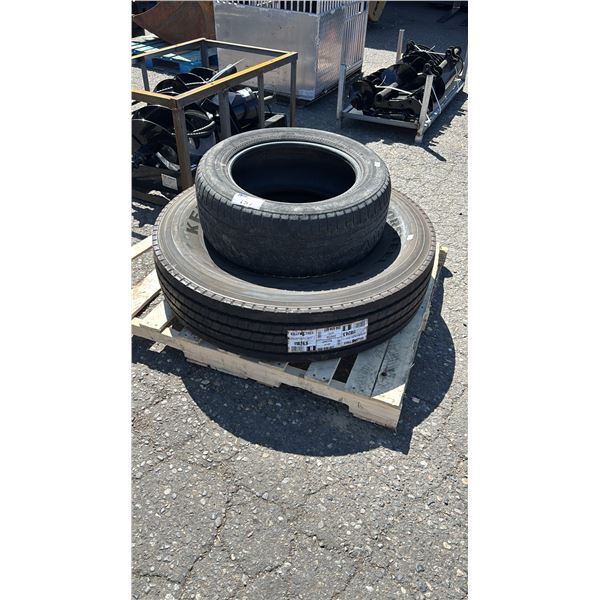NOKIAN 255/55R TIRE & ARMOR STEEL RSA2 11R24.5 TIRE