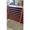 Image 1 : 46 CUBBY METAL STORAGE UNIT: 35.25"W X 45.75"T X 12"D