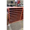 Image 2 : 46 CUBBY METAL STORAGE UNIT: 35.25"W X 45.75"T X 12"D