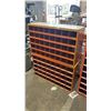 Image 1 : TWO 40 CUBBY METAL STORAGE UNITS: EACH IS 35.25"W X 21.5"T X 12"D