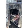 Image 4 : INDUSTRIAL GRADE 38"D X 42"T X 44.75"W METAL DOG CRATE WITH LOCK *NO KEY*