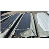 Image 2 : STACK OF 12' X 36.5" BLACK CORRUGATED STEEL SHEETS