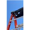 Image 5 : FEATHERLITE 10' FIBERGLASS LADDER *PLASTIC TOP DAMAGED*