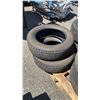 Image 5 : (4) NOKIAN 205/60 R16 96V XL TIRES WITH 5 BOLT METAL RIMS & (2) BRIDGESTONE  P205/60R16 TIRES