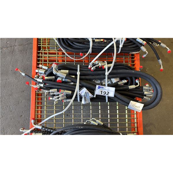 BUNDLE OF HIGH-PRESSURE MINI EXCAVATOR HYDRAULIC HOSES