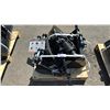 Image 2 : *NEW* AGROTK 5 PIECE EXCAVATOR ATTACHMENT SET: 250MM BUCKET, 600MM BUCKET, 500 MM RAKE, QUICK HITCH