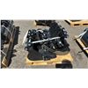 Image 3 : *NEW* AGROTK 5 PIECE EXCAVATOR ATTACHMENT SET: 250MM BUCKET, 600MM BUCKET, 500 MM RAKE, QUICK HITCH