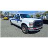 Image 4 : 2008 FORD F-250 XL SUPER DUTY, 2DR EXT CAB, WHITE, VIN 1FTSX20518EB41637,