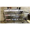 Image 1 : YAKIMA ROLLING METAL DISPLAY RACK WITH SAMPLE ROOF RACK & 2017 PRODUCT CATALOGUE