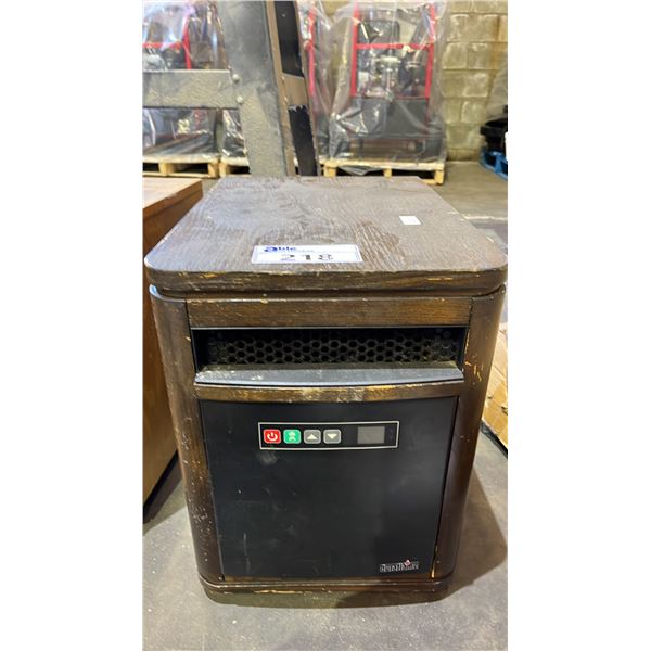 DURAFLAME PORTABLE ELECTRIC INFRARED QUARTZ HEATER