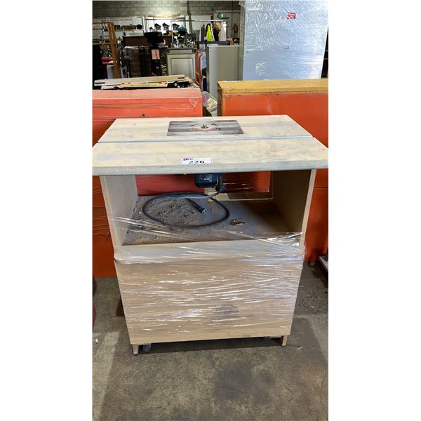 ROUTER TABLE CABINET