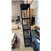 Image 3 : PLASTIC 5-TIER SHELF 72.5"T X 31"W X 14"D
