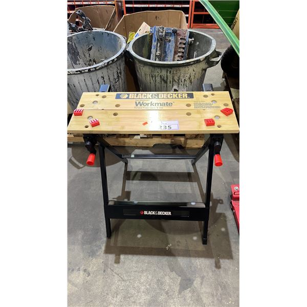 BLACK & DECKER WORKMATE PORTABLE PROJECT CENTER & VISE