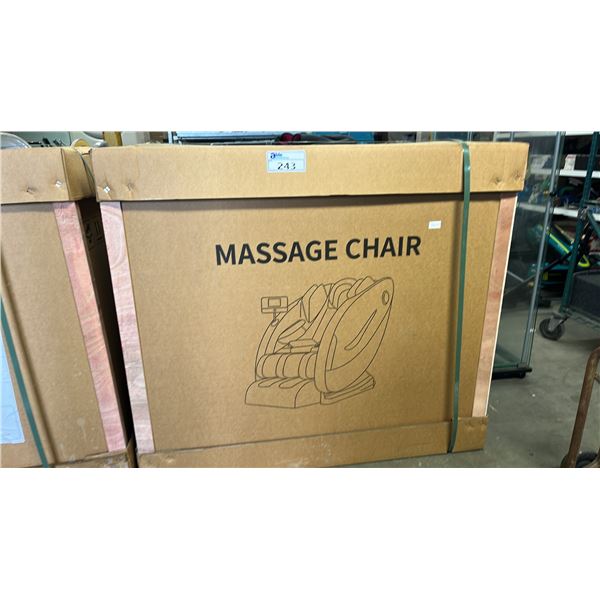 *NEW IN BOX* SKLP SK-S13 MASSAGE CHAIR *READY TO ASSEMBLE/WORKING CONDITION UNKNOWN*