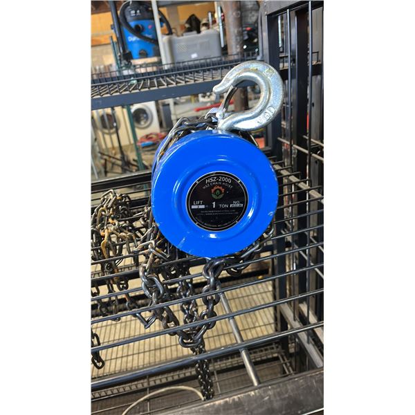 *NEW* HSZ 2000 (1 TON) CHAIN BLOCK