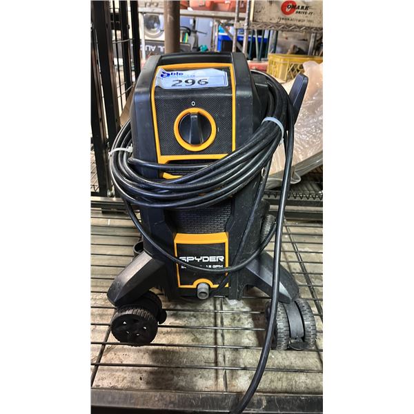 POWERPLAYER SPYDER 2000 PSI PRESSURE WASHER  *NO HOSE OR WAND/WORKING CONDITION UNKNOWN*
