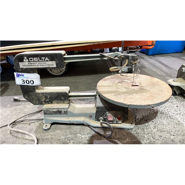 DELTA 2 SPEED 10" SCROLL SAW