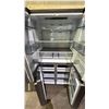 Image 3 : HISENSE 36" WIDE STAINLESS STEEL4-DOOR COUNTER DEPTH REFRIGERATOR