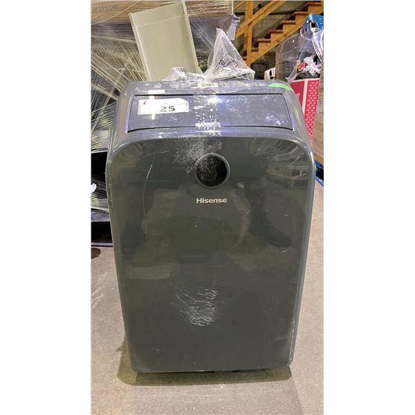 HISENSE 13,500 BTU PORTABLE AIR CONDITIONER WITH HOSE & REMOTE