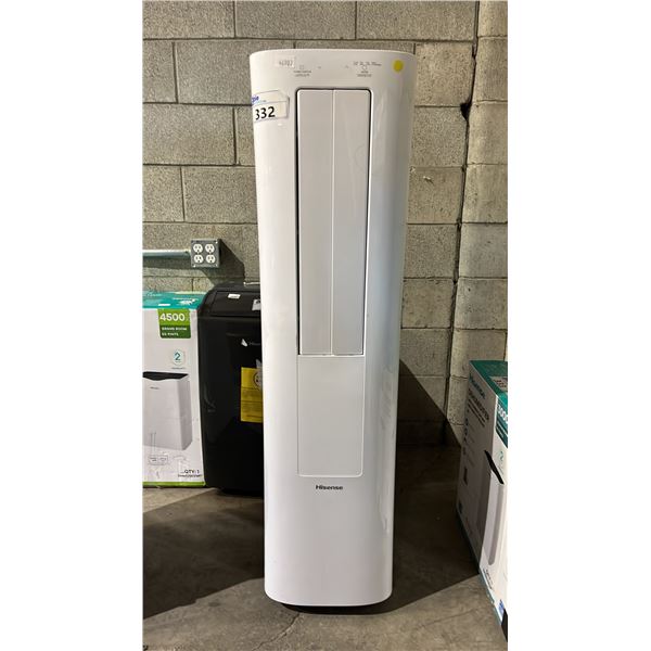 HISENSE 8000 BTU TOWER PORTABLE AIR CONDITIONER WITH HEAT PUMP