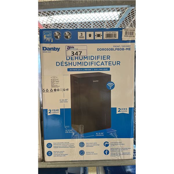 DANBY 50 PINT DEHUMIDIFIER
