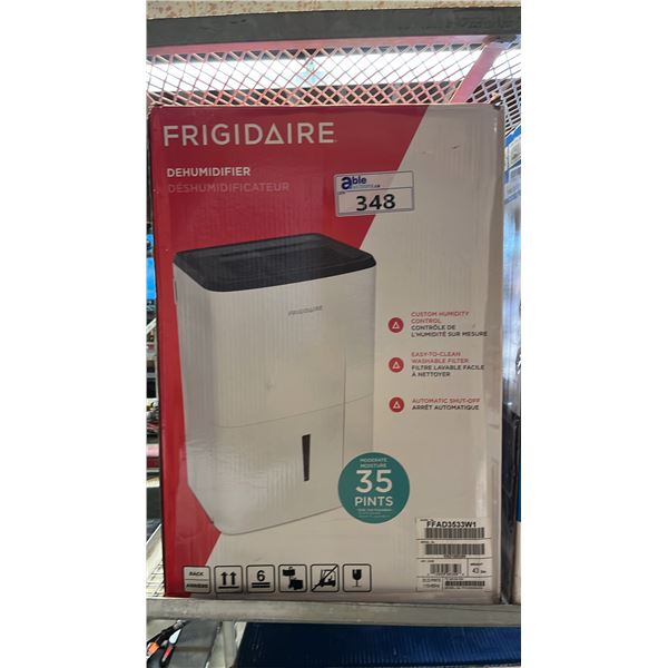 FRIGIDAIRE 35 PINT DEHUMIDIFIER