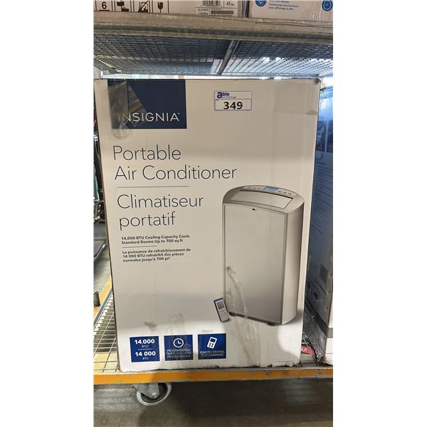 INSIGNIA 14,000 BTU PORTABLE AIR CONDITIONER