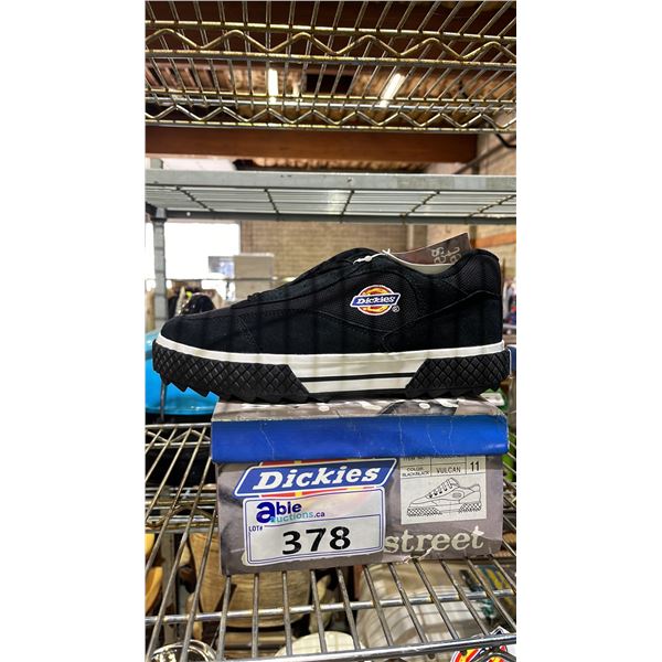 *NEW* DICKIES STREET MEN'S SIZE 11 BLACK VULCAN RUNNING SHOES