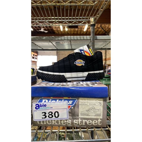 *NEW* DICKIES STREET MEN'S SIZE 7.5 BLACK VULCAN RUNNING SHOES