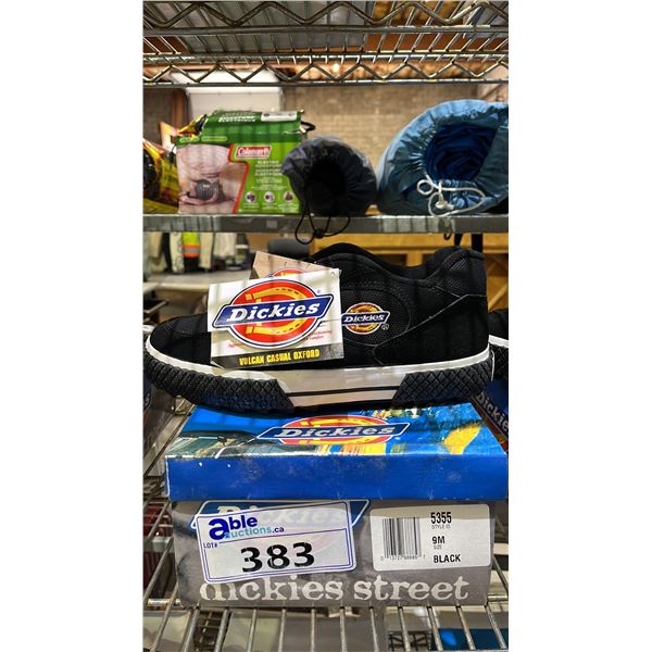 *NEW* DICKIES STREET MEN'S SIZE 9 BLACK VULCAN RUNNING SHOES