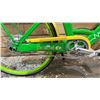 Image 5 : E-ASSISTED GREEN & YELLOW BICYCLE WITH KEY & CHARGER