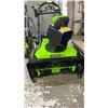 Image 2 : GREENWORKS PRO 80V 22" CORDLESS SNOW THROWER *NO BATTERIES/WORKING CONDITION UNKNOWN/MAY BE MISSING