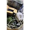 Image 2 : PALLET OF ASSORTED HOSES & A HOSE REEL *WORKING CONDITION UNKNOWN/MUST TAKE ALL ON PALLET*