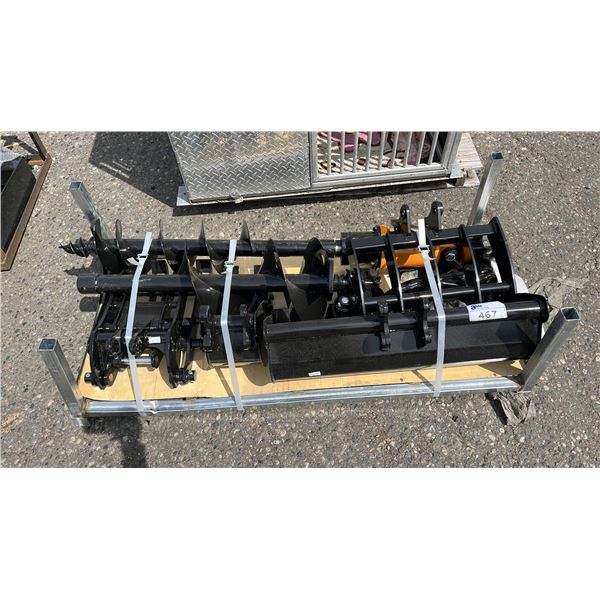 *NEW* MINI EXCAVATOR ATTACHMENT SET