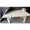 Image 2 : LARGE WOOD TABLE