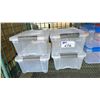 Image 2 : SHELF OF ASSORTED PLASTIC CONTAINERS WITH LIDS
