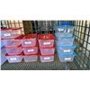 Image 4 : SHELF OF ASSORTED PLASTIC CONTAINERS WITH LIDS