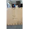 Image 3 : RATANA DELUXE 48" DINING TABLE W/CLEAR GLASS TOP *LEGS & TABLE TOP ARE IN 2 BOXES*