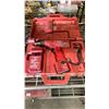 Image 4 : MILWAUKEE CORDLESS 3/8" DRIVER DRILL, PASLODE CORDLESS NAILGUN & SOCKET WRENCH SET (NOT COMPLETE)