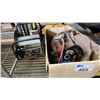 Image 2 : SHELF OF ENGINE BLOCK VALVE COVERS, GRID INSTALLATION KITS, COIL OF METAL WIRE, CUT OFF WHEELS & MOR