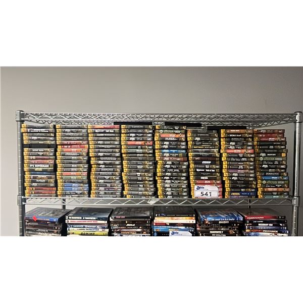 SHELF OF ASSORTED GRAPHIC CD AUDIOBOOKS: ROGUE ANGEL, DEATHLANDS, WONDER WOMAN & MORE
