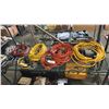 Image 1 : SHELF OF ASSORTED EXTENSION CORDS